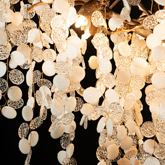 Люстра 150*70 см, 15*G9*W, Loft It 10066/1500 GB Fairytree, Темное золото