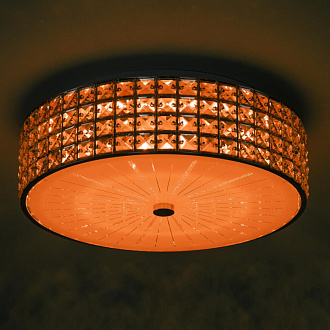 Светильник 41 см, 68W, 3000-5500K, Citilux Портал CL32415G1 LED RGB, хром