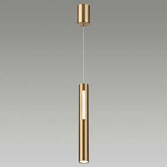 Подвесной светильник LED 9 W, 3000К Античная бронза Odeon Light Hightech 6644/7L IP20