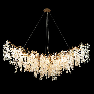 Люстра 150*70 см, 15*G9*W, Loft It 10066/1500 GB Fairytree, Темное золото