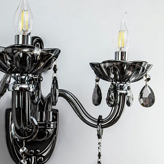 Бра 37*23* см, Е14 2x40W, , Дымчатый MODELUX premium ML.7148.02P