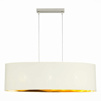 Светильник подвесной 75*22 см, 120W,  EVOLUCE  BRESCIA SLE300563-03  Никель
