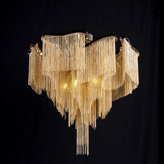 Потолочный светильник 55*61,5 см, 6*E14 Loft it Stream 10208/600C Gold