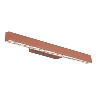 Бра 47,5*4*-7,3 см, *LED, 11W, 4000K, ST-Luce Euclidics SL1018.623.01, коричневый