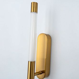 Настенный светильник 45 см, 8W, 4200K, MODESTYLE MS.1230.440 BS, латунь