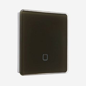 Радиовыключатель сенсорный HiTE PRO SN-R1 (Темно-коричневый, закругленные углы) HPSW-SNR1-D/B