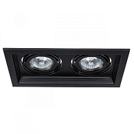 Светильник 23 см, Arte Lamp CANIS A6661PL-2BK, черный