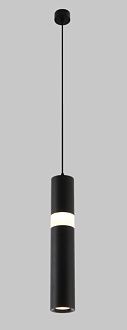 Светильник подвесной 6 см, 1*5W/10W/15W, 4000K, Crystal Lux CLT 038C360 BL Черный