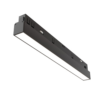 Светильник 30 см, 12W, 3000K-6000K Maytoni Technical BASIS Exility LED TR030-4-12W3K-WW-DS-B черный, 120°, Dim Exility