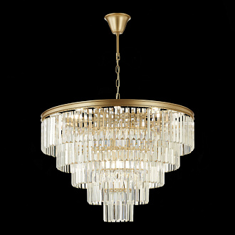 Люстра подвесная 80 см, ST LUCE ERCOLANO SL1624.203.15 шампань