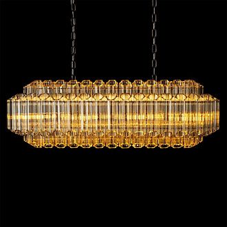 Подвесная люстра 102 см, Loft IT Celebration 10579/1000R Clear, бронза