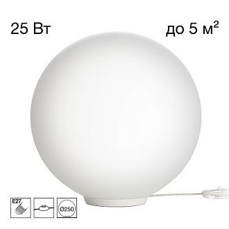 Настольная лампа 25 см, Citilux RON CL941D25T0, белый