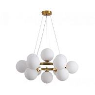 Люстра 73 см, 12*Е14, 25 м2 Kink Light Сида 07508-12,20 бронза