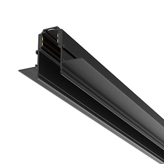 Шинопровод 3 м Exility встраиваемый под ГКЛ 12,5мм, черный 300*7*4,6 см, LED*W TRX034-423.12B Maytoni, Черный
