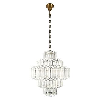 Подвесная люстра 60 см, Loft IT Celebration 10579/600 Clear, бронза