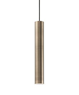 Светильник подвесной ideal lux Look SP1 D06 макс.1х28Вт GU10 Латунь античная 141794  см