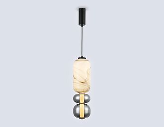 Подвесной светодиодный светильник 54,5**190-190 см, **W, 3000K, Ambrella Light High Light LH11033, черный