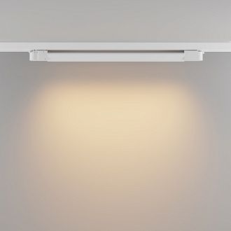 Трековый светильник 61*3,5*-6 см, *LED*20W, 2700K, Maytoni Technical Basis TR196-3-20W2.7K-W(N), Белый