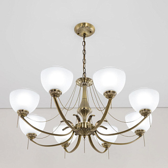 Люстра 80 см Citilux Франческа CL417283 бронза