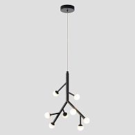 Светильник подвесной 25*15*30-34-230 см, *LED*16W, 3000K, Crystal Lux Twig TWIG SP16W LED, Черный