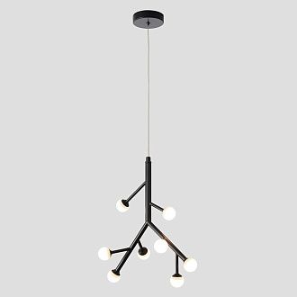 Светильник подвесной 25*15*30-34-230 см, *LED*16W, 3000K, Crystal Lux Twig TWIG SP16W LED, Черный