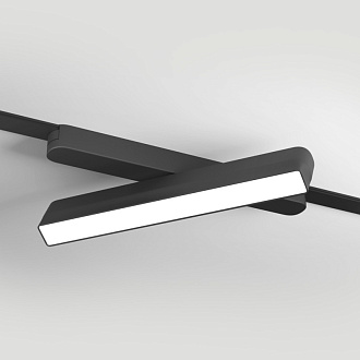 Светильник на шине 23*2,6*6 см, LED * 9W, 3000-6500К, Denkirs Air Linear DK5363-BK, черный