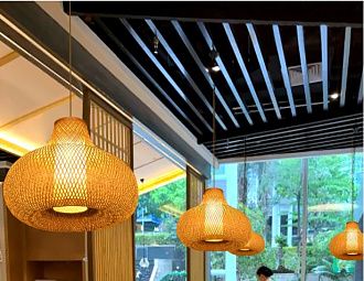 Подвесной светильник Inodesign Rattan Pear 44.4005