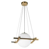 Подвесной светильник 32*32*-22,5 см, 1*E27*40W, LOFT IT Swing 10424/200, бронзовый