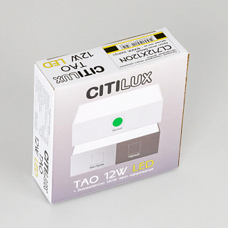 Светильник 12*12 см Citilux Тао CL7 4000K 1080lm12X120N Белый