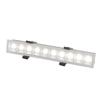 Потолочный светильник Favourite Roshni 3084-5C, L278*W42*H50, врезной прожекторный светильник, каркас белого цвета, возможность составления комбинации из нескольких светильников