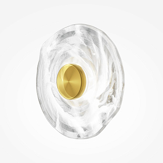 Настенный светильник (бра) 20*7,5*20 см, 5W 3000K Maytoni Sparkle MOD343WL-L5BS3K латунь