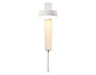 Бра с выключателем 26,5*9,5*13,5- см, **W, 3000K, Ambrella Light Wallers FW160, белый