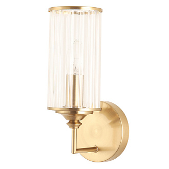 Бра 33 см, Crystal Lux GLORIA AP1 BRASS, латунь