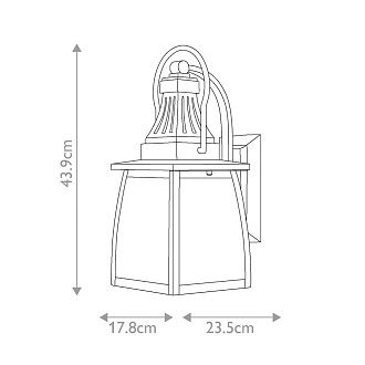Настенный фонарь Hinkley Lighting, Арт. HK-MONTAUK-M
