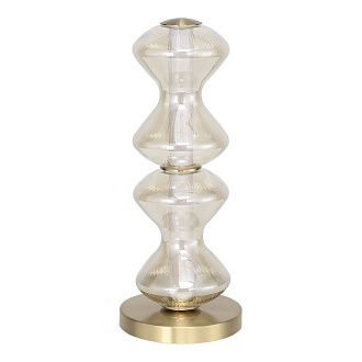 Настольная лампа *18*-45 см, 1*LED, 12W, 3000K, ST-Luce Spine SL6136.214.01, золотой