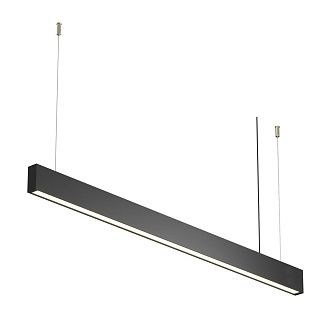 Подвесной светильник 112,5*3,3*9-209,7 см, LED*36W, 2700-6000K, Maytoni BASIS 100° P051PL-36W2.7-6K-B, Черный