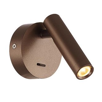 Светильник 11 см, 3W, 3000K, Citilux DEKART CL704103, коричневый