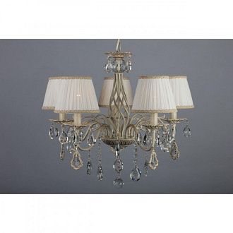 Подвесная люстра 65*65*70-105 см, 5*E14, 40W, Omnilux Omnilux 608 OML-60803-05, золотой