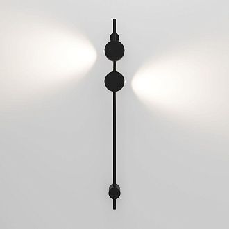 Светильник настенный светодиодный 97 см, 5W, 4000K, Elektrostandard Illume 4000K 40154/LED, черный