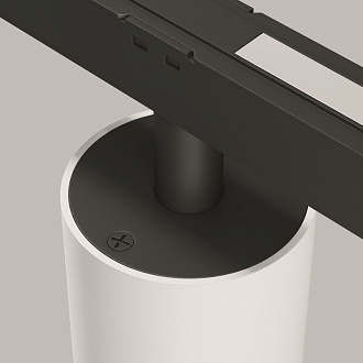 Трековый магнитный светильник 5 см, 7W, 3000K, Maytoni Alfa S TR132-2-7W3K-W, белый