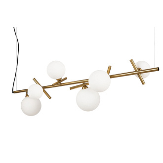 Светильник 112 см, Freya FR5259PL-06BS, латунь