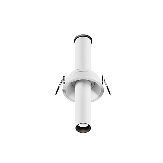 Встраиваемый светильник 3*3*21,6 см, LED, 7W, 4000К, Maytoni Technical Focus T C140RS-L200-7W4K-W белый, вр 7,5 см