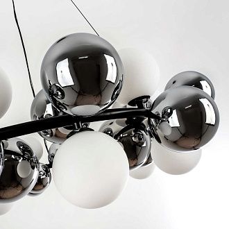 Подвесной светильник 80*150 см, 14*G9 MODESTYLE MS.8055.14 BK черный
