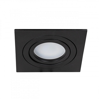 Встраиваемый светильник 9/8 см, GU10 Arte Lamp TARF A2168PL-1BK черный