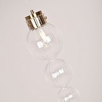 Подвесной светильник Heathfield Lighting - Medina Pendant Gold 17*17*80 см, 1*GX53*60W, ImperiumLoft 40.2682-0, Золотистый