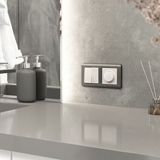 W1142013 Диммер, перламутровый рифленый Werkel, 4690389160981