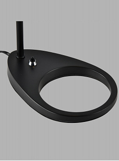 Настольная лампа 22*51 см, E27 60 W, Moderli Turin V10476-1T Черный