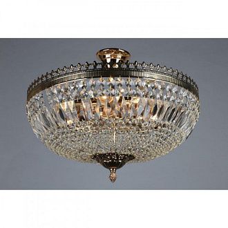 Люстра 45*35 см, 5*E27, 40W, Omnilux Omnilux 766 OML-76607-05, золотой