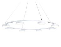 Светильник подвесной 100*8*100 см, LED 67W, 3000К, белый Ambrella Comfort LineTech FL51761