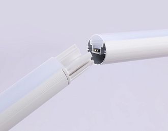 Светильник светодиодный напольный RGB с пультом **165- см, **W, RGBK, Ambrella Light Comfort FL8025, белый